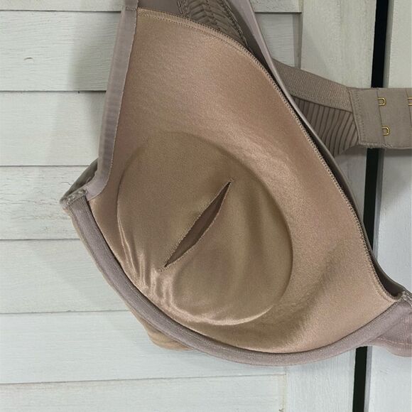 ThirdLove Plunge Push Up Bra 36E Taupe Underwire - Picture 11 of 12